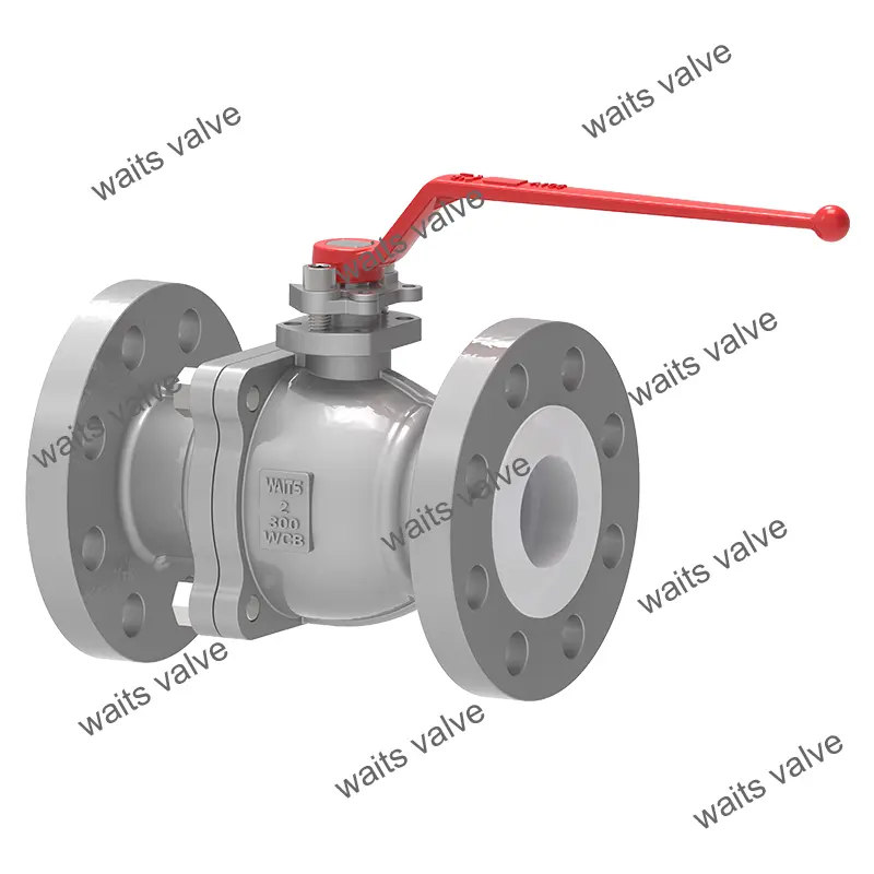 Level Ptfe Lined Ball Valve