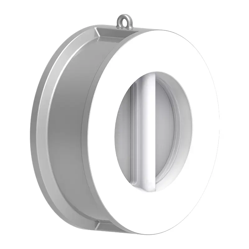 PTFE 라인 웨이퍼 체크 밸브 밸브